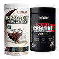 Muskelaufbau-Set: ProFuel V-PROTEIN vegan + Weider Intense Pure – alle enthaltenen Artikel