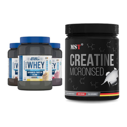 Muskelaufbau-Set: Applied Nutrition + MST Creatin Monohydrate – alle enthaltenen Artikel
