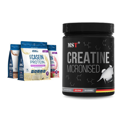 Muskelaufbau-Set: Applied Nutrition 100% + MST Creatin Monohydrate – alle enthaltenen Artikel