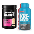 Muskelaufbau-Set: ESN Designer Whey + Nutrend Kre-Alkalyn – alle enthaltenen Artikel