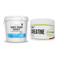 Muskelaufbau-Set: BioTech 100% Pure Whey + MST Creatin Pro CREAPURE – alle enthaltenen Artikel