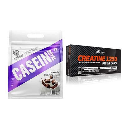Muskelaufbau-Set: Swedish Supplements + Olimp Creatine Mega Caps – alle enthaltenen Artikel