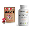Muskelaufbau-Set: Sinob VEGGY + VEGAN + ProFuel Creatine – alle enthaltenen Artikel