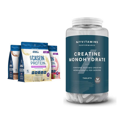 Muskelaufbau-Set: Applied Nutrition 100% + MyProtein MyVitamins – alle enthaltenen Artikel