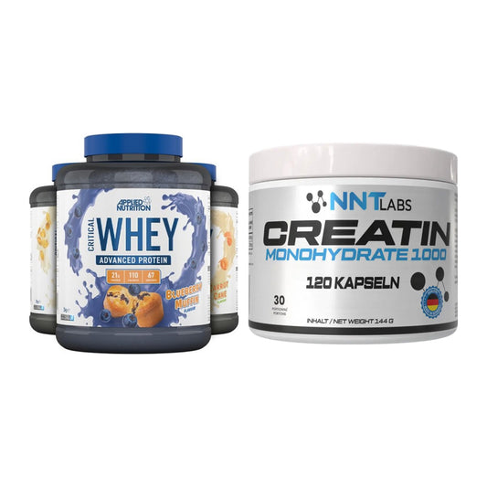 Muskelaufbau-Set: Applied Nutrition + NNT Creatin 1000 mg – alle enthaltenen Artikel