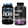 Muskelaufbau-Set: BioTech Iso Whey Zero + EFX Kre-Alkalyn 3000 – alle enthaltenen Artikel