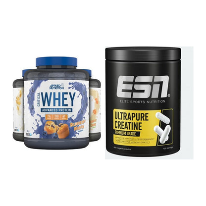 Muskelaufbau-Set: Applied Nutrition + ESN Ultrapure Creatine – alle enthaltenen Artikel