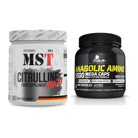 Tréninková sada: MST Citrulline Malate 300g + Olimp Anabolic Amino 5500 - všechny položky v ceně