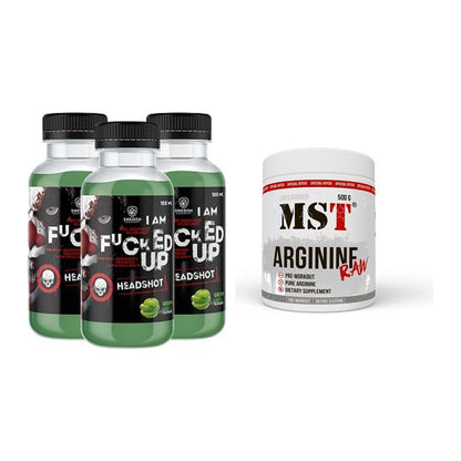 Trainings-Set: Swedish Supplements Fucked Up + MST Arginine RAW – alle enthaltenen Artikel