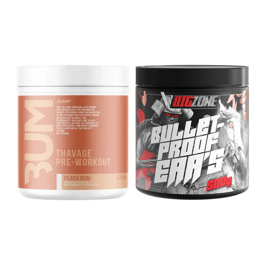 Trainings-Set: RAW Nutrition CBUM Thavage + Big Zone Bulletproof EAA's – alle enthaltenen Artikel