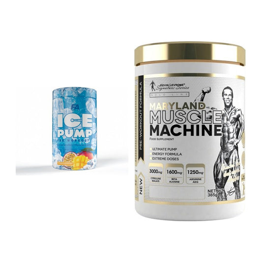 Trainings-Set: FA Nutrition ICE Pump + Kevin Levrone Maryland – alle enthaltenen Artikel