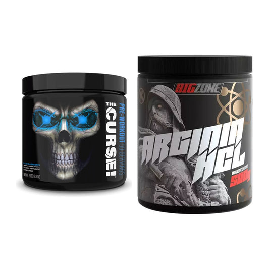 Trainings-Set: JNX Sports The Curse! + Big Zone Arginine HCl – alle enthaltenen Artikel