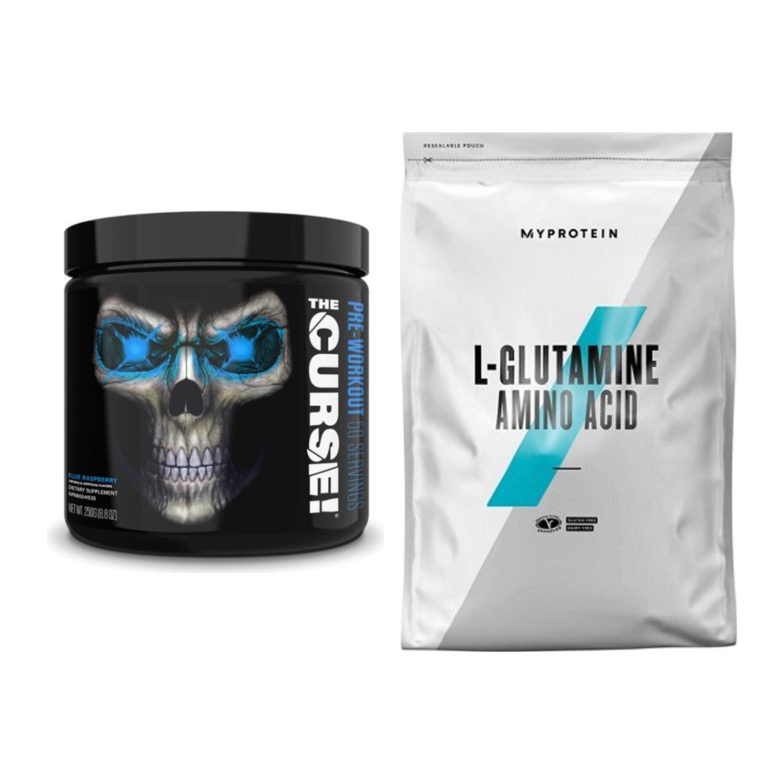 Trainings-Set: JNX Sports The Curse! + MyProtein Glutamin – alle enthaltenen Artikel