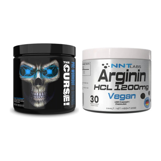 Trainings-Set: JNX Sports The Curse! + NNT Arginin HCL 1200 mg – alle enthaltenen Artikel