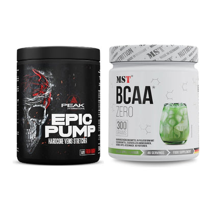 Trainings-Set: Peak EPIC Pump + MST BCAA Zero – alle enthaltenen Artikel