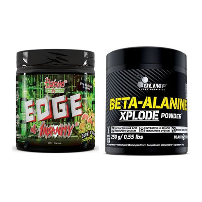 Trainings-Set: Psycho Pharma Edge + Olimp Beta-Alanine Xplode – alle enthaltenen Artikel