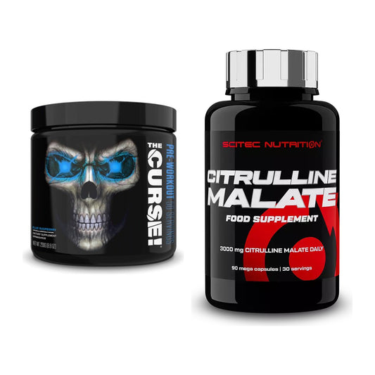 Trainings-Set: JNX Sports The Curse! + Scitec Citrulline Malate – alle enthaltenen Artikel