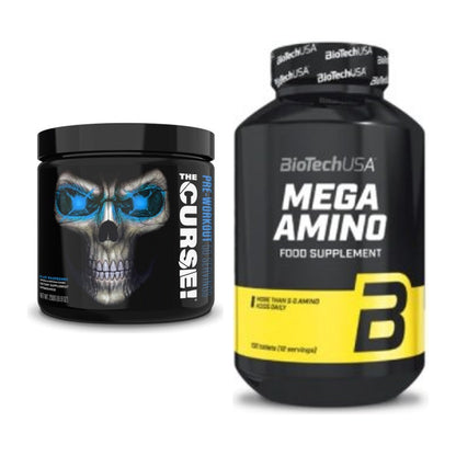 Trainings-Set: JNX Sports The Curse! + BioTech Mega Amino – alle enthaltenen Artikel