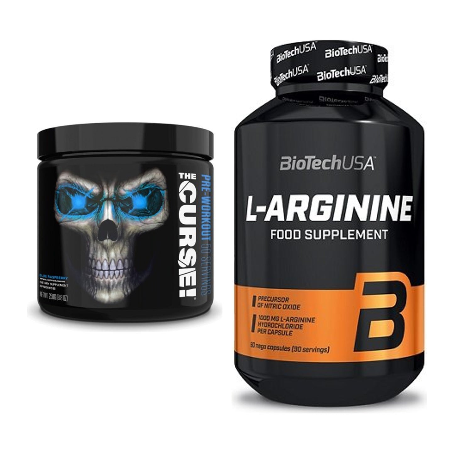 Trainings-Set: JNX Sports The Curse! + BioTech L-Arginine – alle enthaltenen Artikel