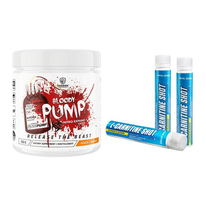 Trainings-Set: Swedish Supplements Bloody + Body Attack L-Carnitine – alle enthaltenen Artikel