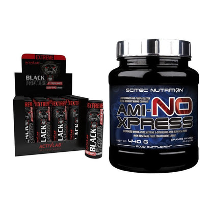 Trainings-Set: Activlab Black Panther Extreme + Scitec Ami-NO Xpress – alle enthaltenen Artikel