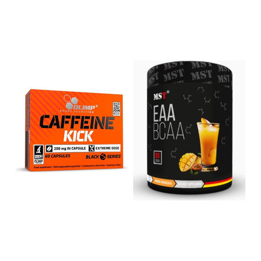 Trainings-Set: Olimp Caffeine Kick + MST EAA & BCAA – alle enthaltenen Artikel