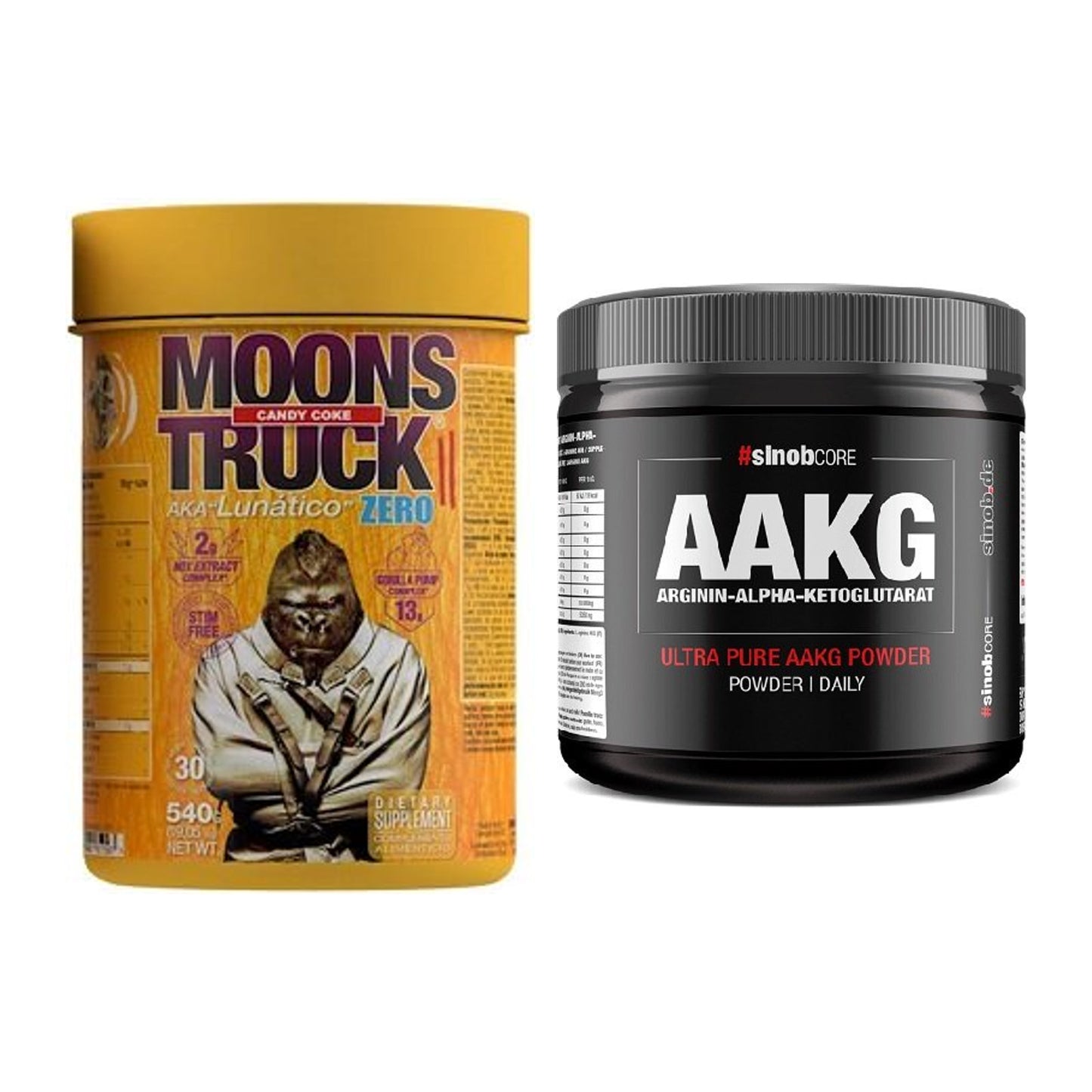 Trainings-Set: Zoomad Moonstruck 2.0 ZERO + Sinob Core Arginin AAKG – alle enthaltenen Artikel
