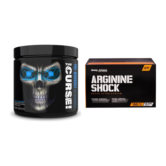 Trainings-Set: JNX Sports The Curse! + Body Attack Arginine Shock – alle enthaltenen Artikel