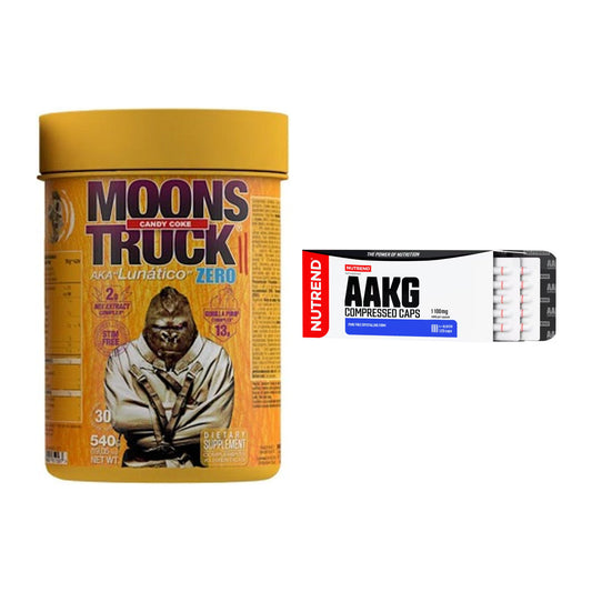 Trainings-Set: Zoomad Moonstruck 2.0 ZERO + Nutrend AAKG Compressed – alle enthaltenen Artikel