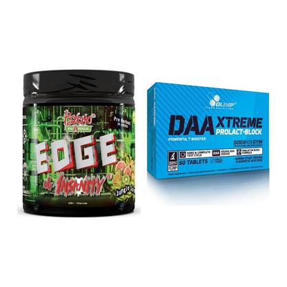 Trainings-Set: Psycho Pharma Edge of Insanity + Olimp DAA Xtreme – alle enthaltenen Artikel