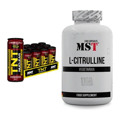 Trainings-Set: NXT Nutrition TNT NUCLEAR + MST Citrulline – alle enthaltenen Artikel