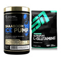 Trainings-Set: Kevin Levrone Shaaboom Ice + ESN Ultrapure L-Glutamin – alle enthaltenen Artikel