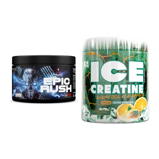 Trainings-Set: Peak Epic Rush + FA Nutrition ICE Creatine – alle enthaltenen Artikel