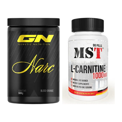 Trainings-Set: GN Narc + MST L-Carnitine 1000 (90 Tabl.) – alle enthaltenen Artikel