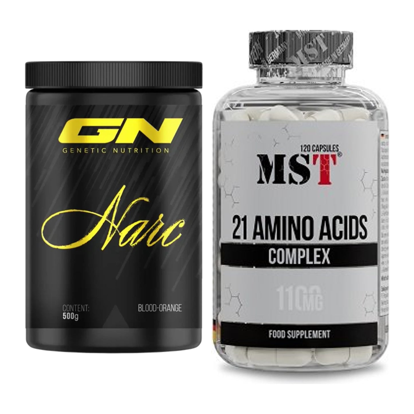 Trainings-Set: GN Narc + MST 21 Amino Acids – alle enthaltenen Artikel