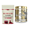Trainings-Set: FGN Rote Beete Pulver + Kevin Levrone GOLD Glutamine – alle enthaltenen Artikel