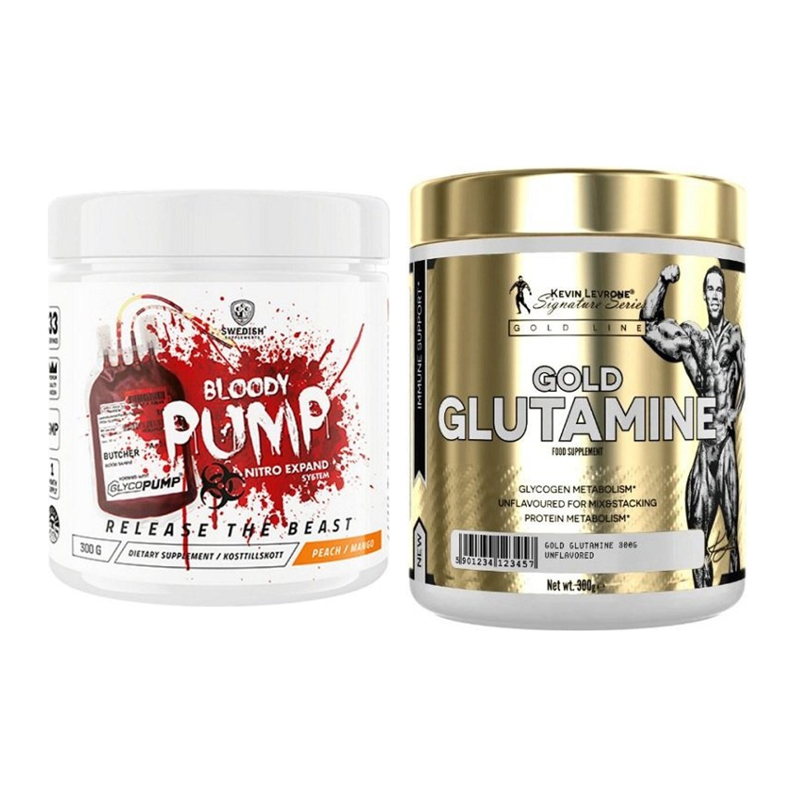 Trainings-Set: Swedish Supplements Bloody + Kevin Levrone GOLD – alle enthaltenen Artikel