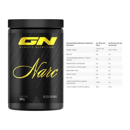 Trainings-Set: GN Narc + INLEAD L-Arginin HCL – alle enthaltenen Artikel