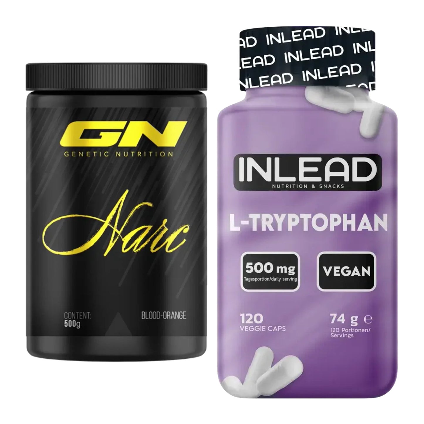 Trainings-Set: GN Narc + INLEAD L-Tryptophan 500mg – alle enthaltenen Artikel