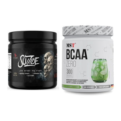 Trainings-Set: #GYMJUICE SUIZIDE Booster + MST BCAA Zero – alle enthaltenen Artikel