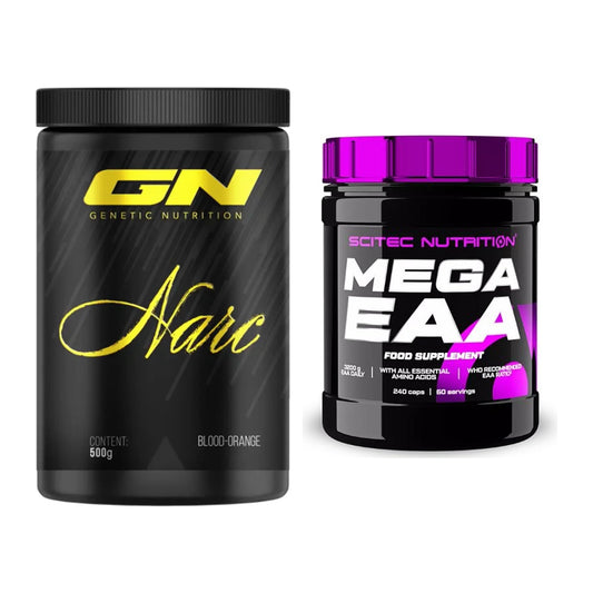 Trainings-Set: GN Narc + Scitec Mega EAA – alle enthaltenen Artikel
