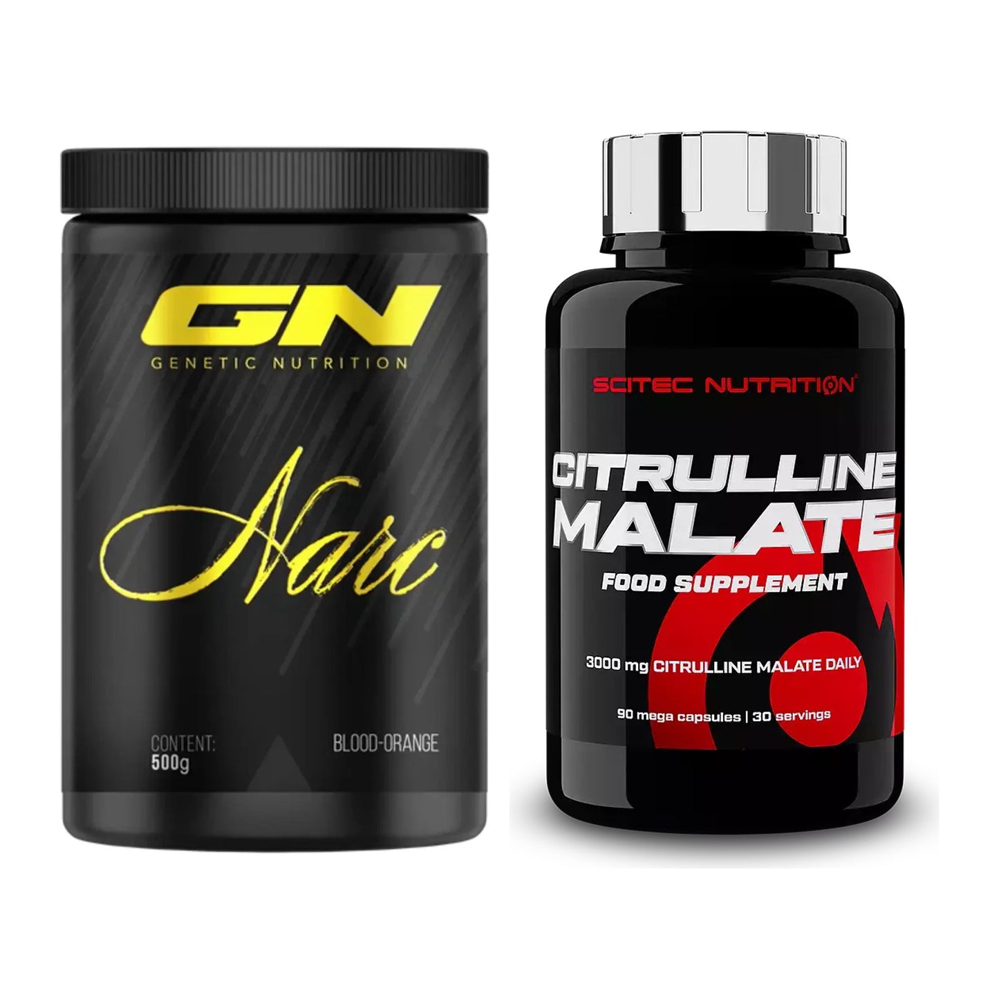 Trainings-Set: GN Narc + Scitec Citrulline Malate – alle enthaltenen Artikel