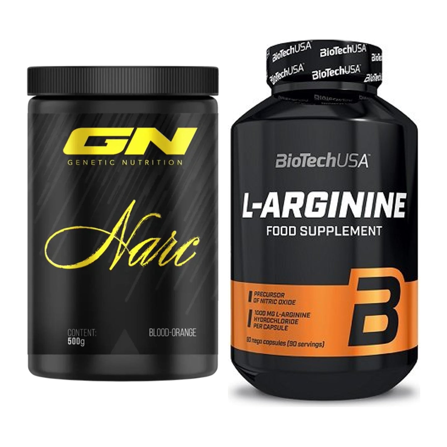 Trainings-Set: GN Narc + BioTech L-Arginine – alle enthaltenen Artikel