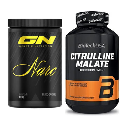 Trainings-Set: GN Narc + BioTech Citrulline Malate – alle enthaltenen Artikel