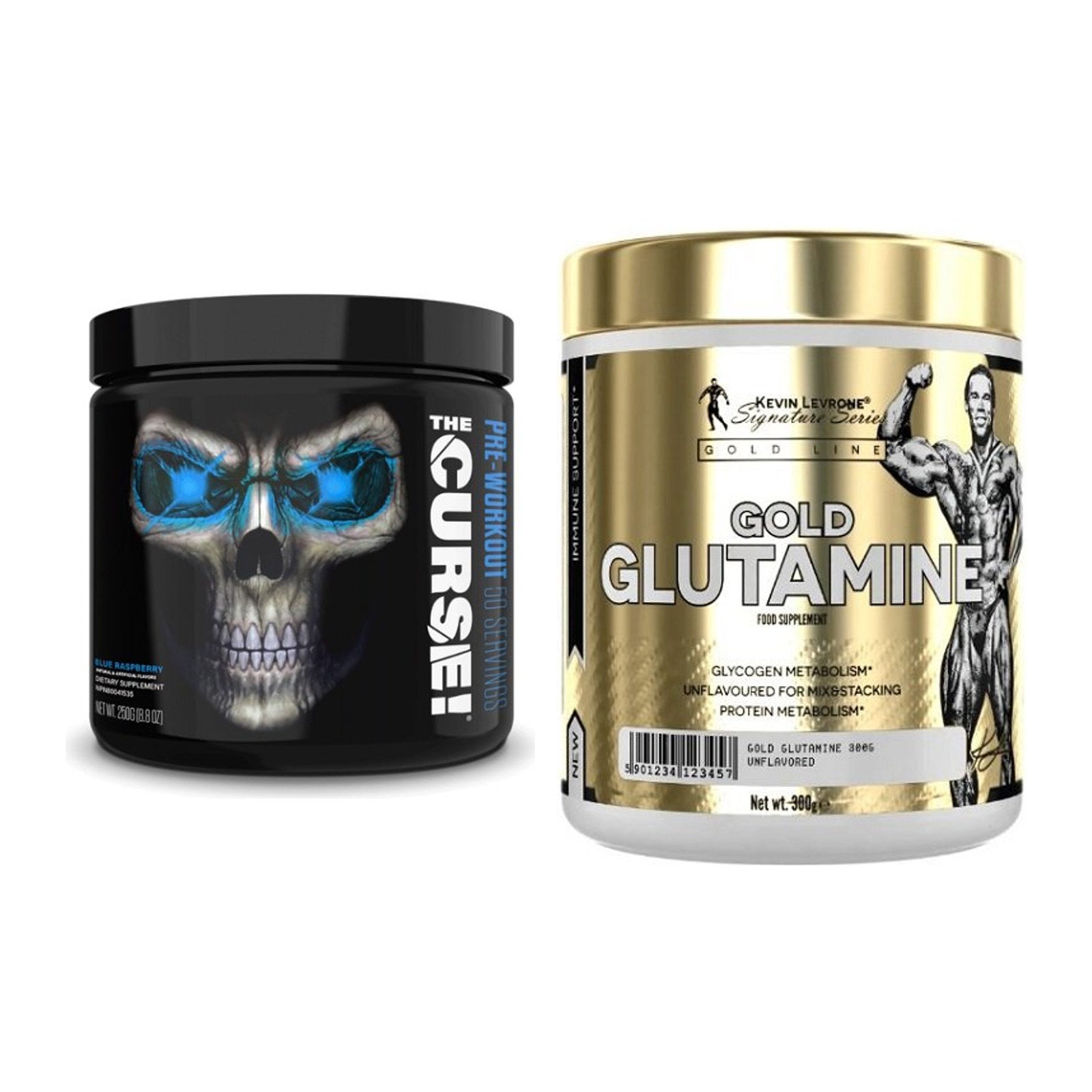 Trainings-Set: JNX Sports The Curse! + Kevin Levrone GOLD Glutamine – alle enthaltenen Artikel