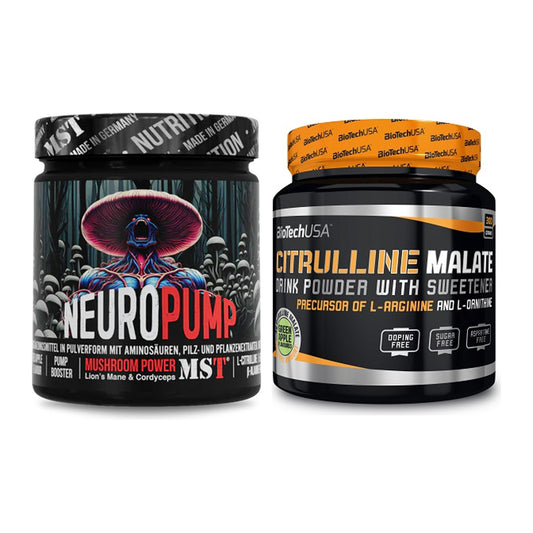 Trainings-Set: MST NeuroPump + BioTech Citrulline Malate – alle enthaltenen Artikel