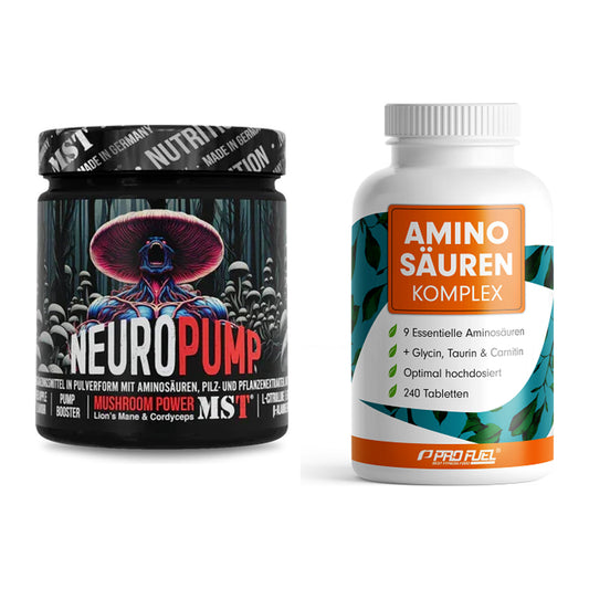 Trainings-Set: MST NeuroPump 540g (Red + ProFuel Aminosäuren – alle enthaltenen Artikel