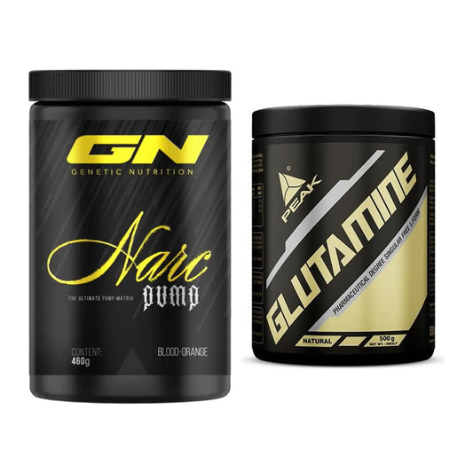 Trainings-Set: GN Narc Pump + Peak Glutamin – alle enthaltenen Artikel