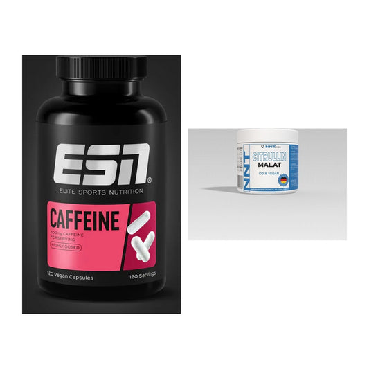 Tréninková sada: ESN Caffeine Caps + NNT Citrulin - všechny položky v ceně