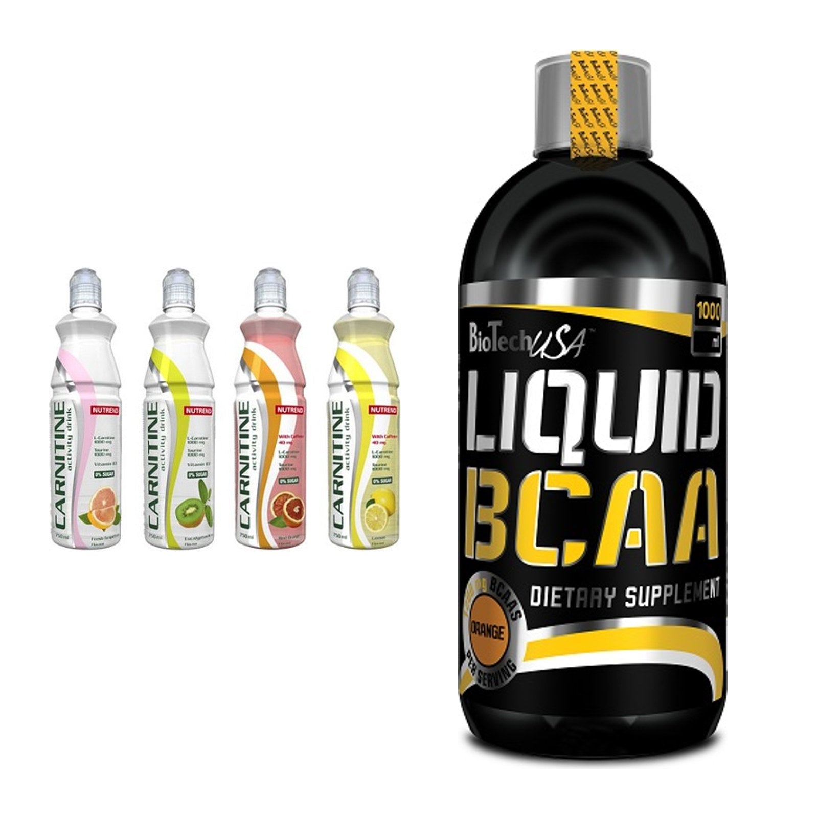 Trainings-Set: Nutrend Activity + BioTech Liquid BCAA – alle enthaltenen Artikel